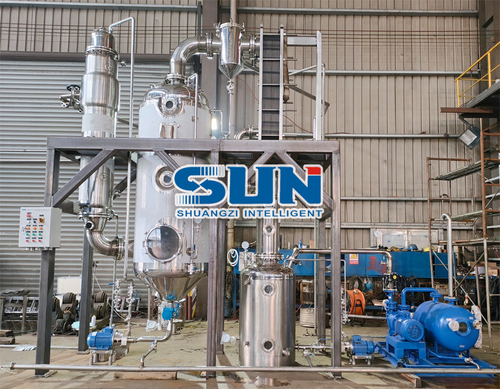 قابل تنظیم SUS304 SUS316L Single Effect Falling Evaporator قابل تنظیم SUS304 SUS316L Single Effect Falling Evaporator
